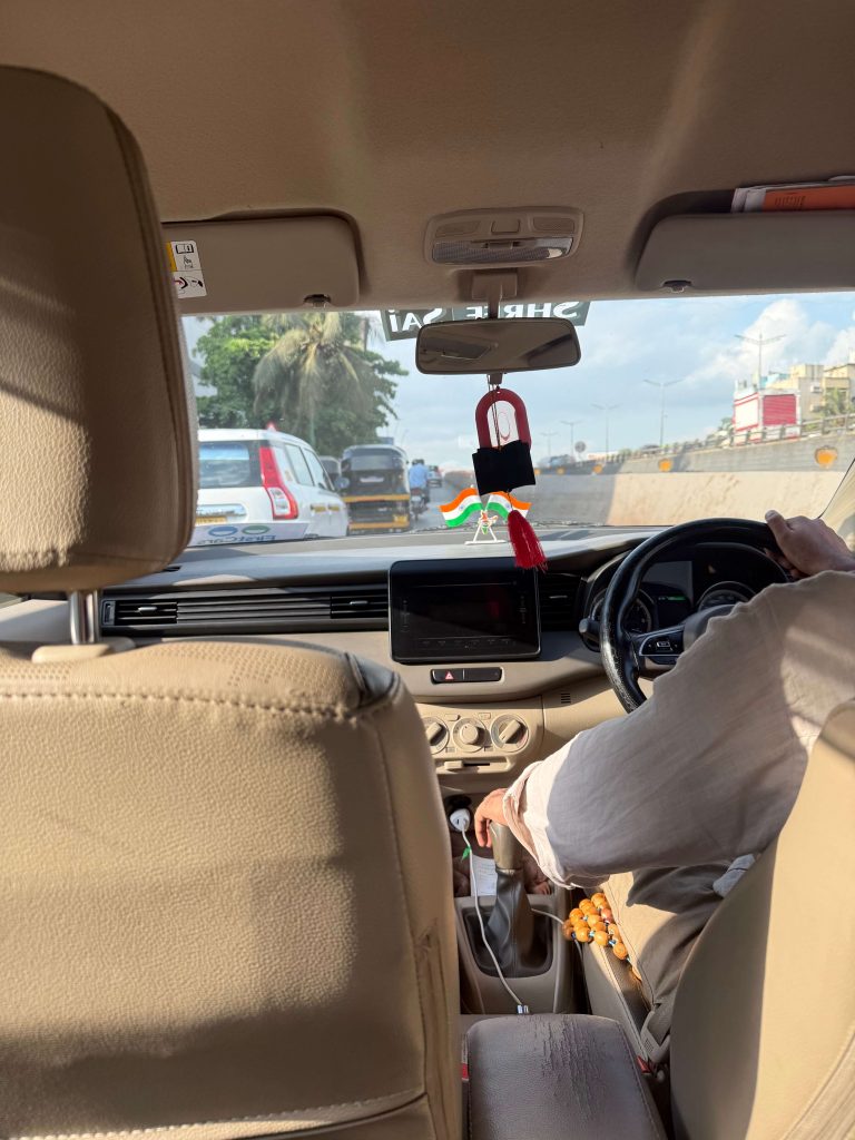 The Uber drive from Mumbai Airport to the hotel